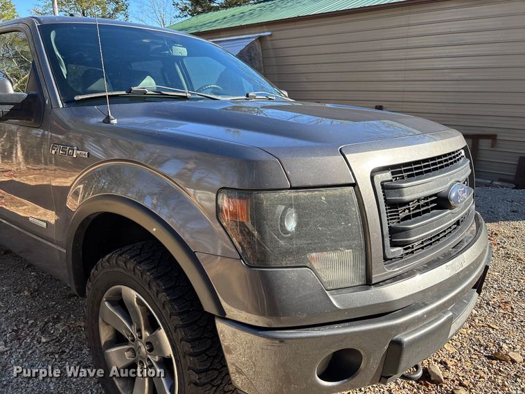 image for item FI1523 2014 Ford F150 FX4 SuperCrew pickup truck