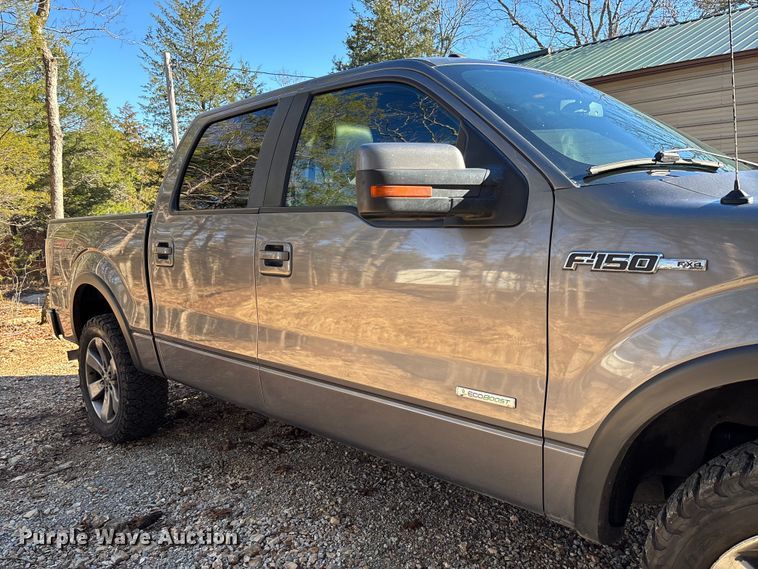 image for item FI1523 2014 Ford F150 FX4 SuperCrew pickup truck