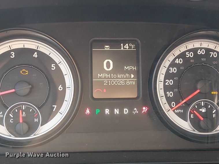 image for item FK0723 2014 RAM 1500 Crew Cab pickup truck