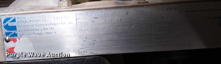 image for item FK0731 Cummins 4BT-C engine