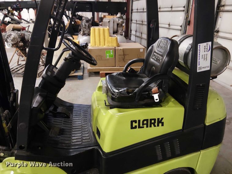 image for item FK0732 Clark C25CL forklift