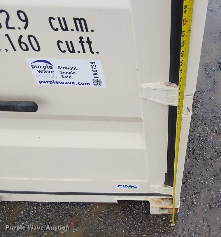 image for item FK0738 CIMC 1146A-22G1 shipping container