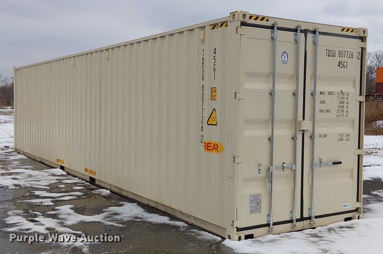 image for item FK0740 CIMC NL40HD-NE01 shipping container