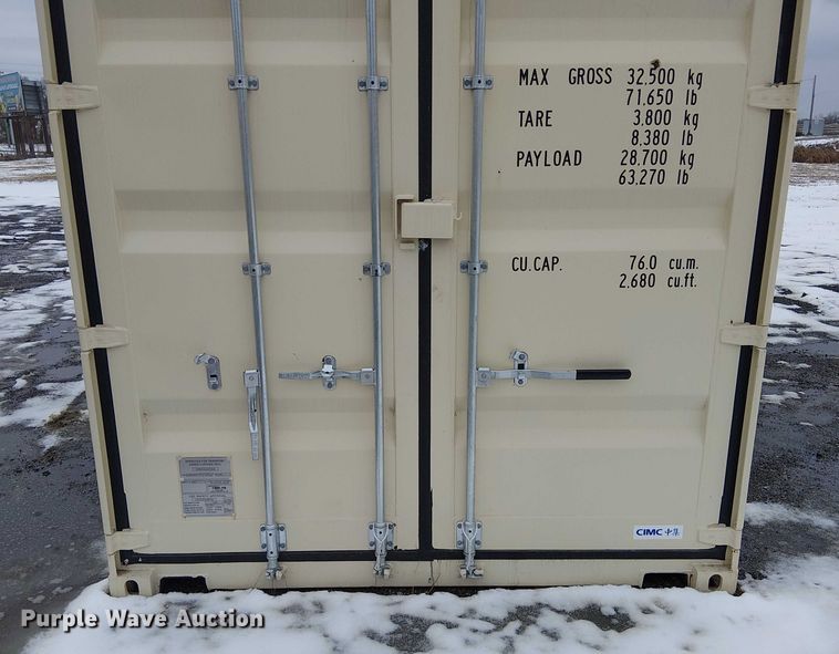 image for item FK0740 CIMC NL40HD-NE01 shipping container