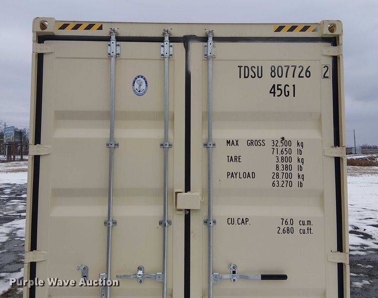 image for item FK0740 CIMC NL40HD-NE01 shipping container