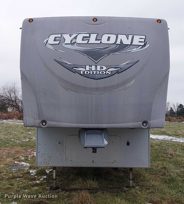 image for item FK0743 2011 Heartland Cyclone HD Edition toy hauler camper