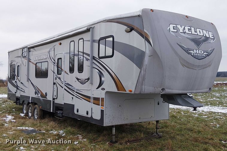 image for item FK0743 2011 Heartland Cyclone HD Edition toy hauler camper