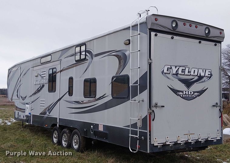 image for item FK0743 2011 Heartland Cyclone HD Edition toy hauler camper