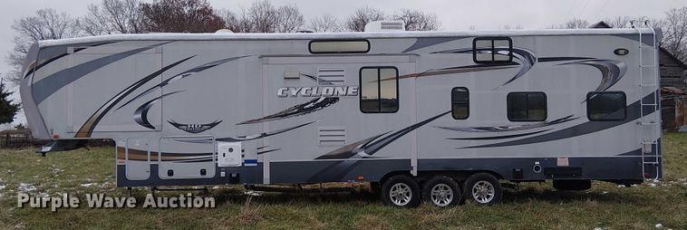 image for item FK0743 2011 Heartland Cyclone HD Edition toy hauler camper