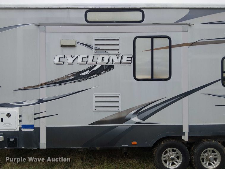 image for item FK0743 2011 Heartland Cyclone HD Edition toy hauler camper