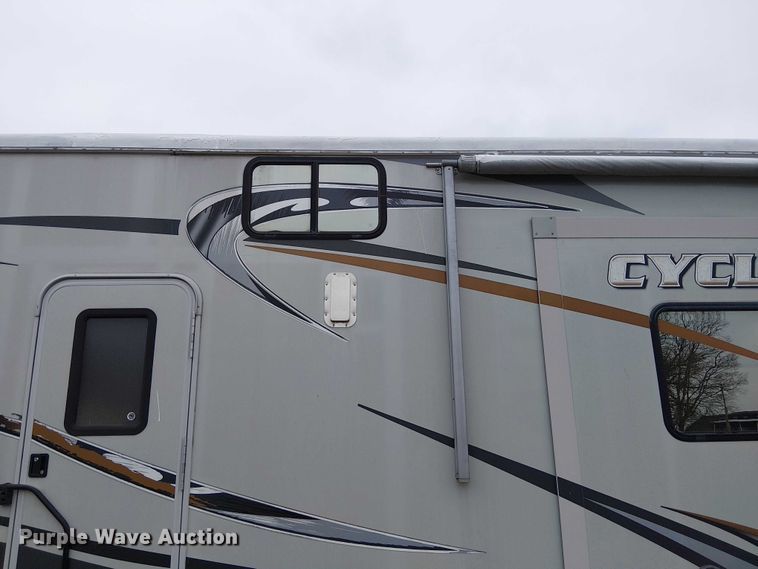 image for item FK0743 2011 Heartland Cyclone HD Edition toy hauler camper