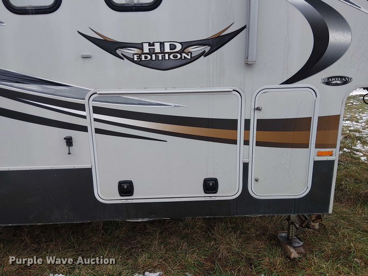image for item FK0743 2011 Heartland Cyclone HD Edition toy hauler camper