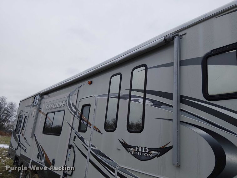 image for item FK0743 2011 Heartland Cyclone HD Edition toy hauler camper