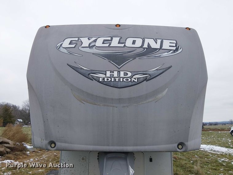 image for item FK0743 2011 Heartland Cyclone HD Edition toy hauler camper