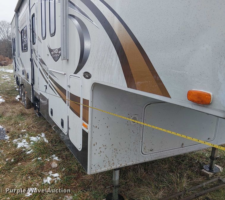 image for item FK0743 2011 Heartland Cyclone HD Edition toy hauler camper