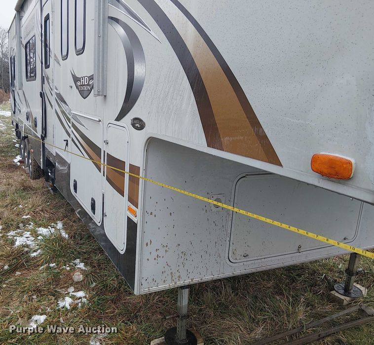 image for item FK0743 2011 Heartland Cyclone HD Edition toy hauler camper