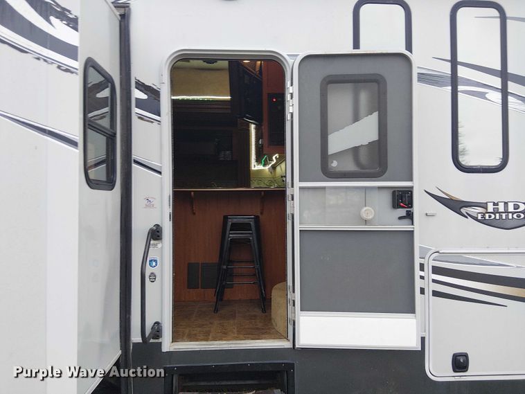 image for item FK0743 2011 Heartland Cyclone HD Edition toy hauler camper