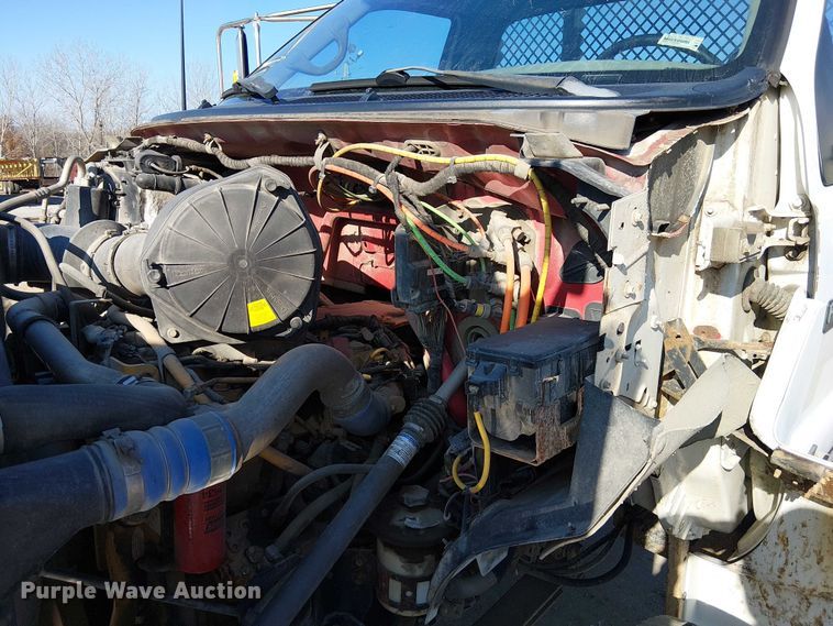 image for item FK0800 2006 Ford F750 Super Duty flatbed truck