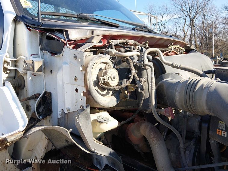 image for item FK0800 2006 Ford F750 Super Duty flatbed truck