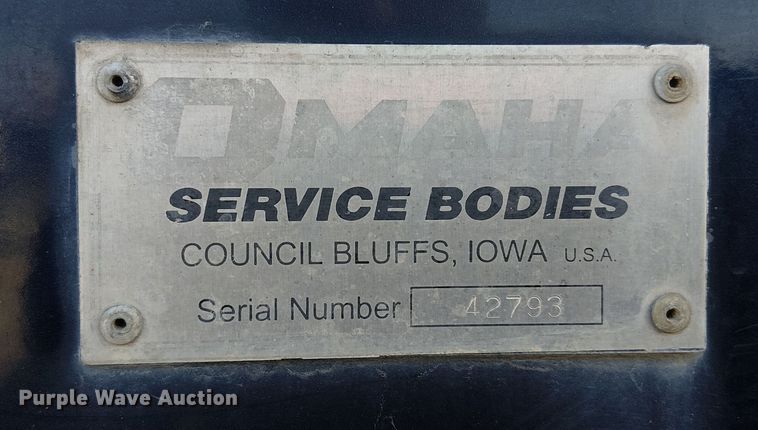 image for item FK0801 2006 Ford F350 Super Duty utility bed pickup truck