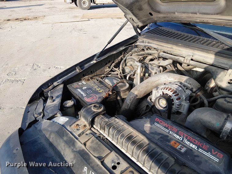 image for item FK0801 2006 Ford F350 Super Duty utility bed pickup truck