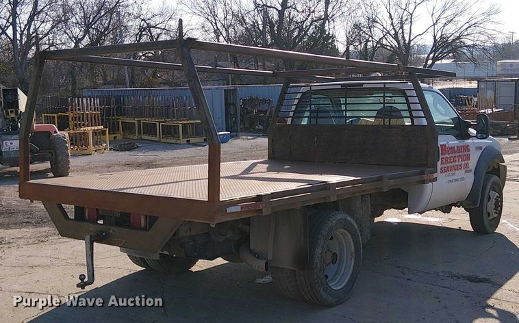 image for item FK0802 2007 Ford F550 flatbed truck