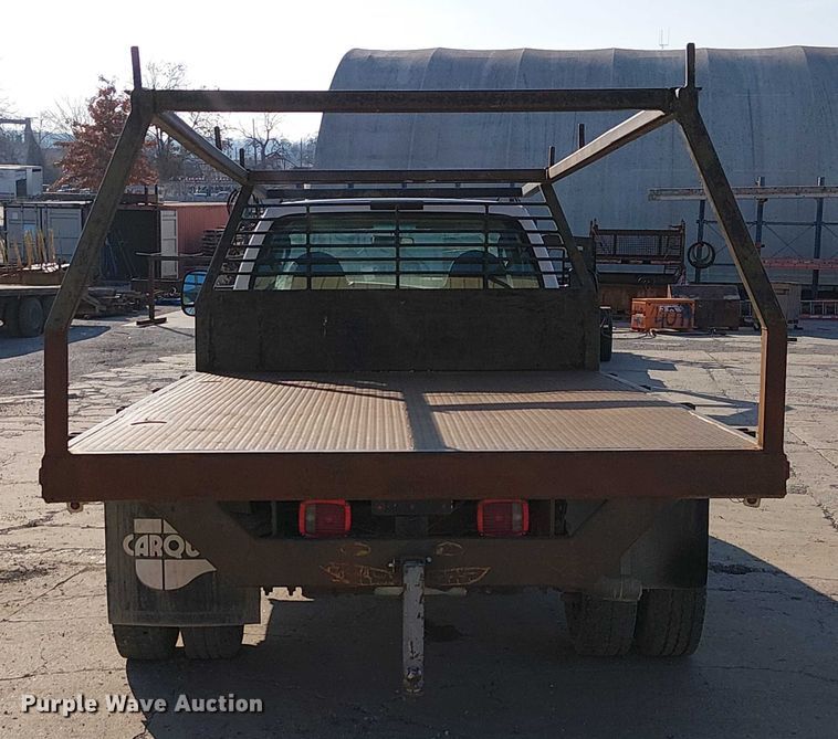 image for item FK0802 2007 Ford F550 flatbed truck