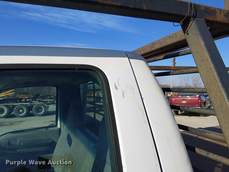 image for item FK0802 2007 Ford F550 flatbed truck