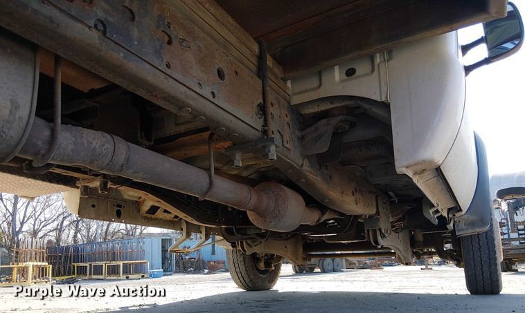 image for item FK0802 2007 Ford F550 flatbed truck