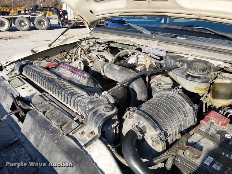 image for item FK0802 2007 Ford F550 flatbed truck