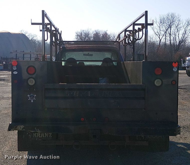 image for item FK0803 2008 Ford F350 Super Duty utility bed pickup truck