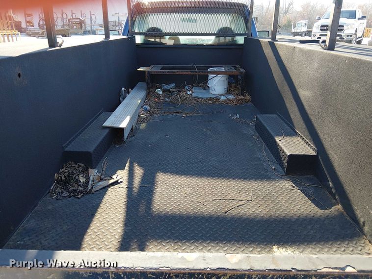 image for item FK0803 2008 Ford F350 Super Duty utility bed pickup truck