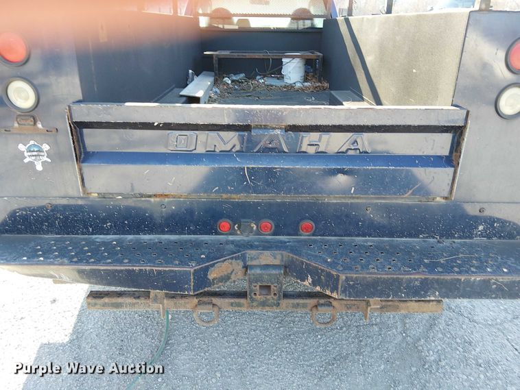 image for item FK0803 2008 Ford F350 Super Duty utility bed pickup truck