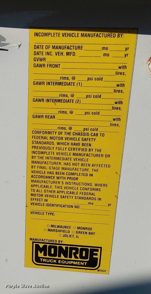 image for item FK0806 2008 Ford F350 Super Duty utility bed pickup truck