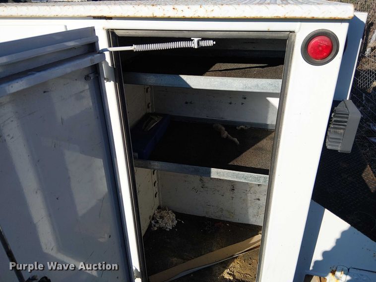 image for item FK0806 2008 Ford F350 Super Duty utility bed pickup truck