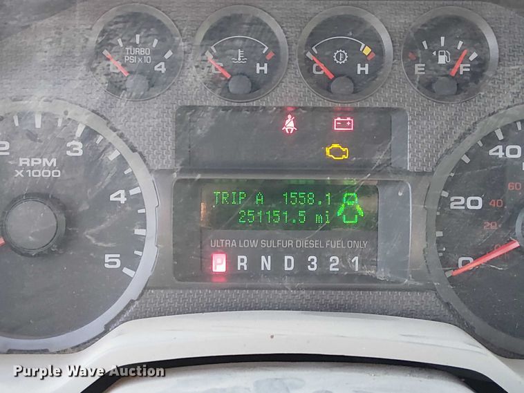 image for item FK0806 2008 Ford F350 Super Duty utility bed pickup truck