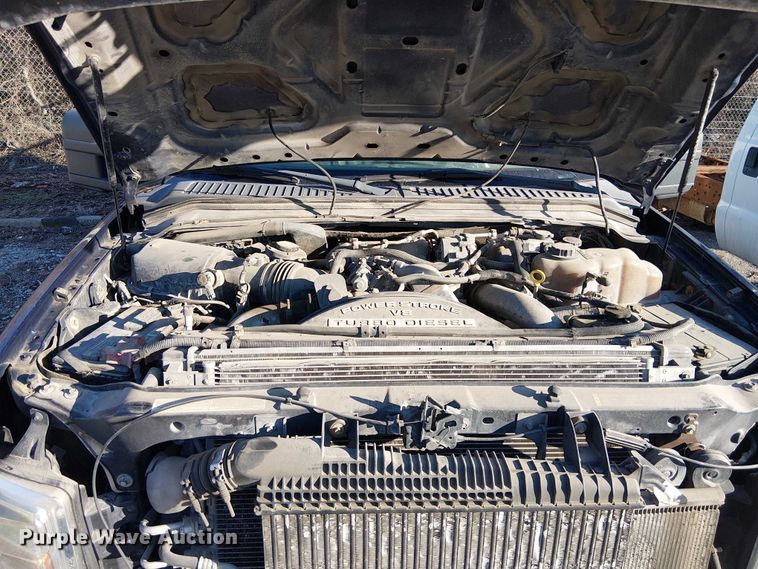 image for item FK0806 2008 Ford F350 Super Duty utility bed pickup truck