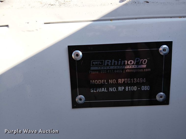 image for item FK0818 Rhino Pro RPTG13490 pickup utility bed