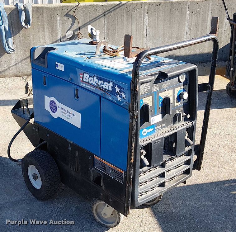 image for item FK0821 Miller Bobcat 250 welder/generator