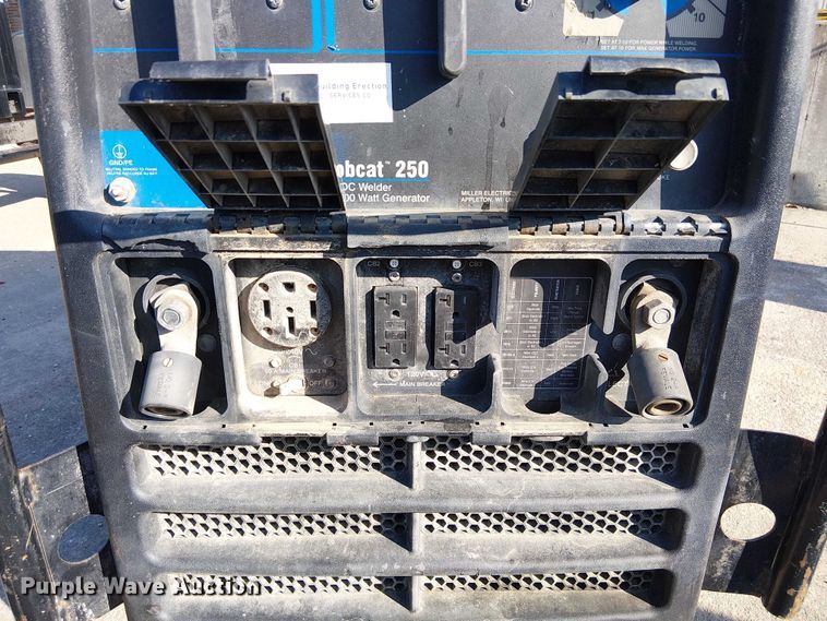 image for item FK0821 Miller Bobcat 250 welder/generator