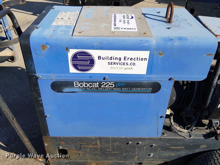 image for item FK0823 Miller Bobcat 225G welder/generator
