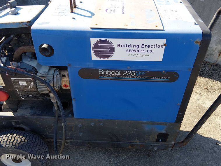 image for item FK0823 Miller Bobcat 225G welder/generator