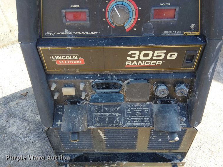 image for item FK0824 Lincoln Electric 305 G Ranger welder/generator