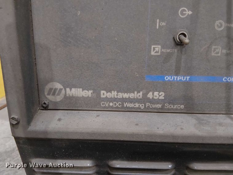 image for item FK0868 Miller Deltaweld 452 welder