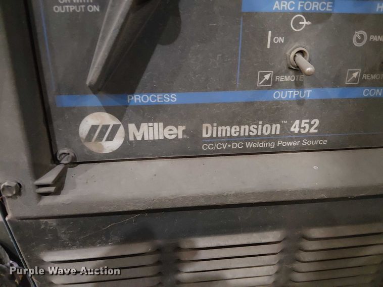 image for item FK0869 Miller Dimension 452 welder