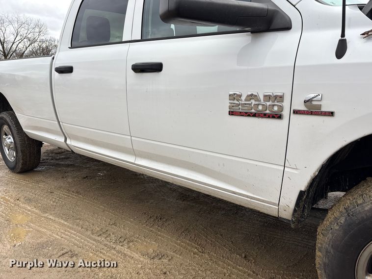 image for item FK1033 2018 RAM 2500 Crew Cab pickup truck