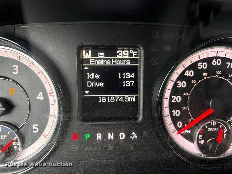 image for item FK1033 2018 RAM 2500 Crew Cab pickup truck