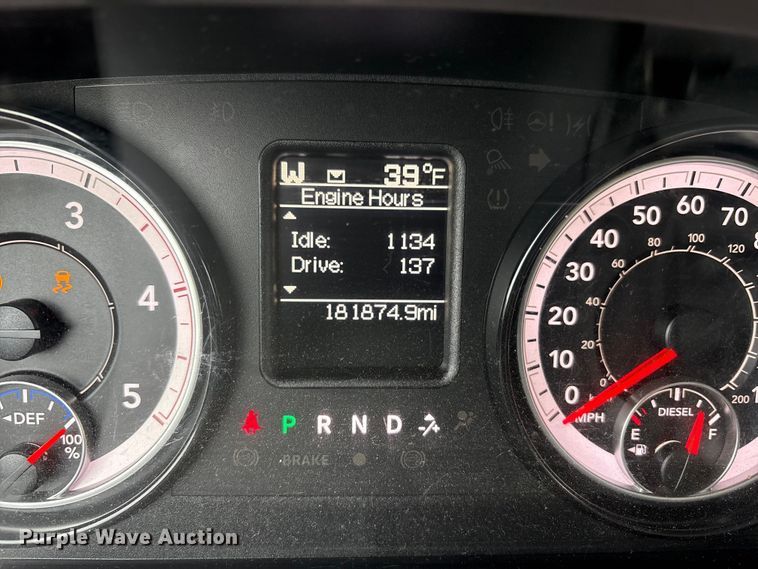 image for item FK1033 2018 RAM 2500 Crew Cab pickup truck