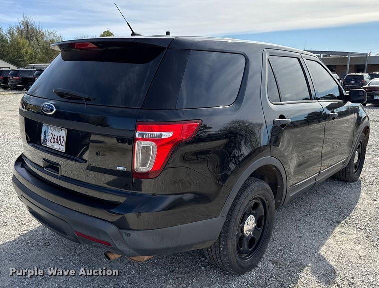 image for item HI9363 2013 Ford Explorer Police Interceptor SUV