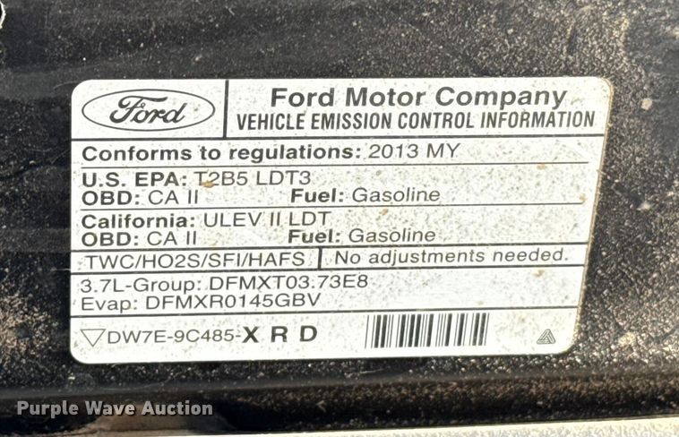 image for item HI9363 2013 Ford Explorer Police Interceptor SUV